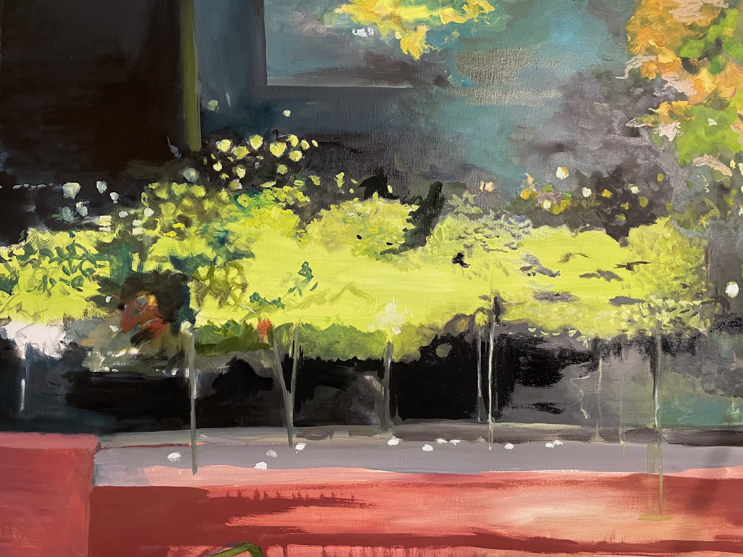 Guardians. 24 x 36 in. Oil on linen 2023