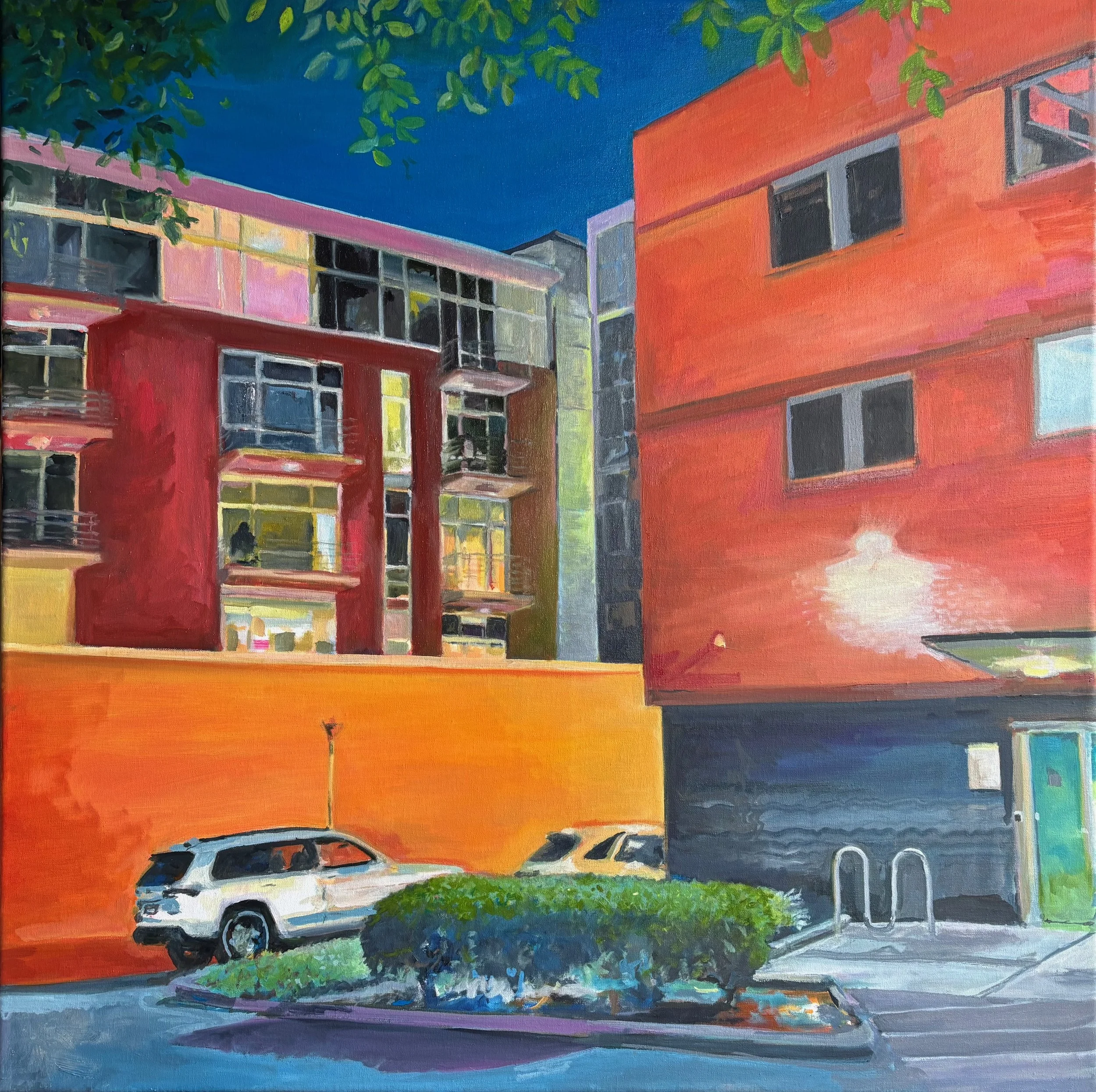 Secrets of a Summer Evening. 
Oil on linen. 30 x 30 in.
2026