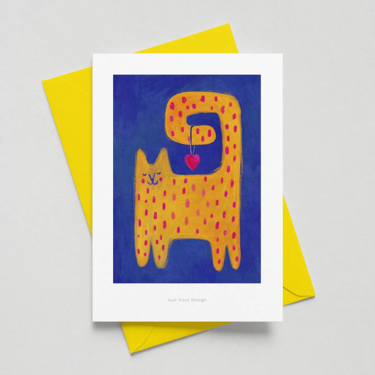 367-A6 | Cat with Heart