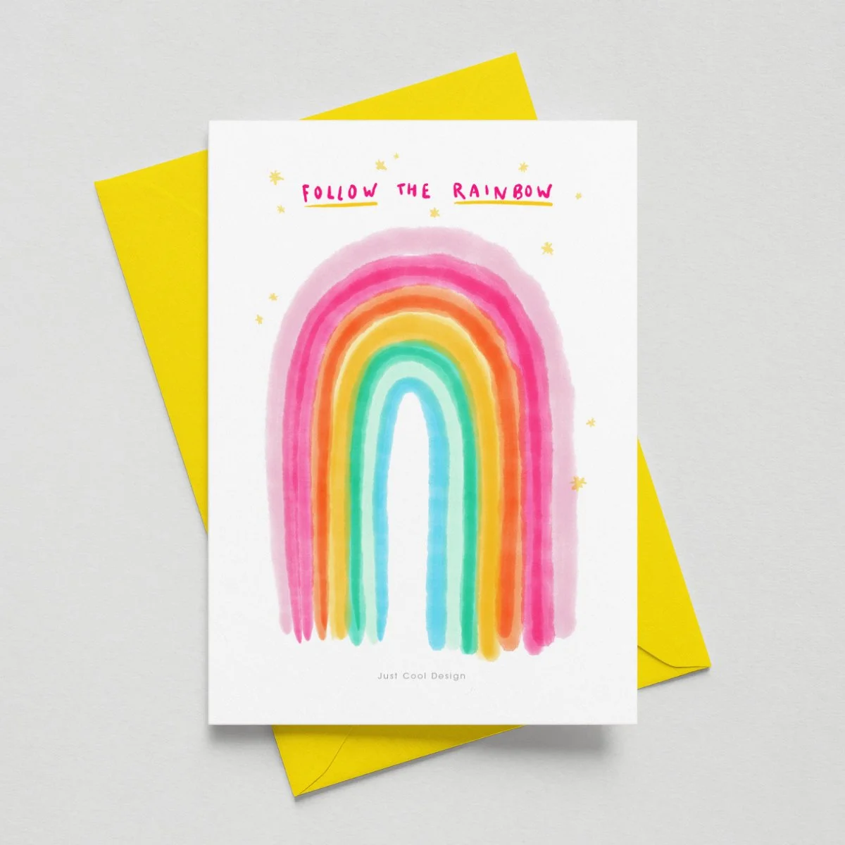 199-A6 | Follow the Rainbow Pink