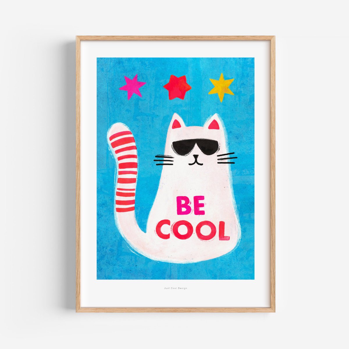 508 | Be Cool Cat Print