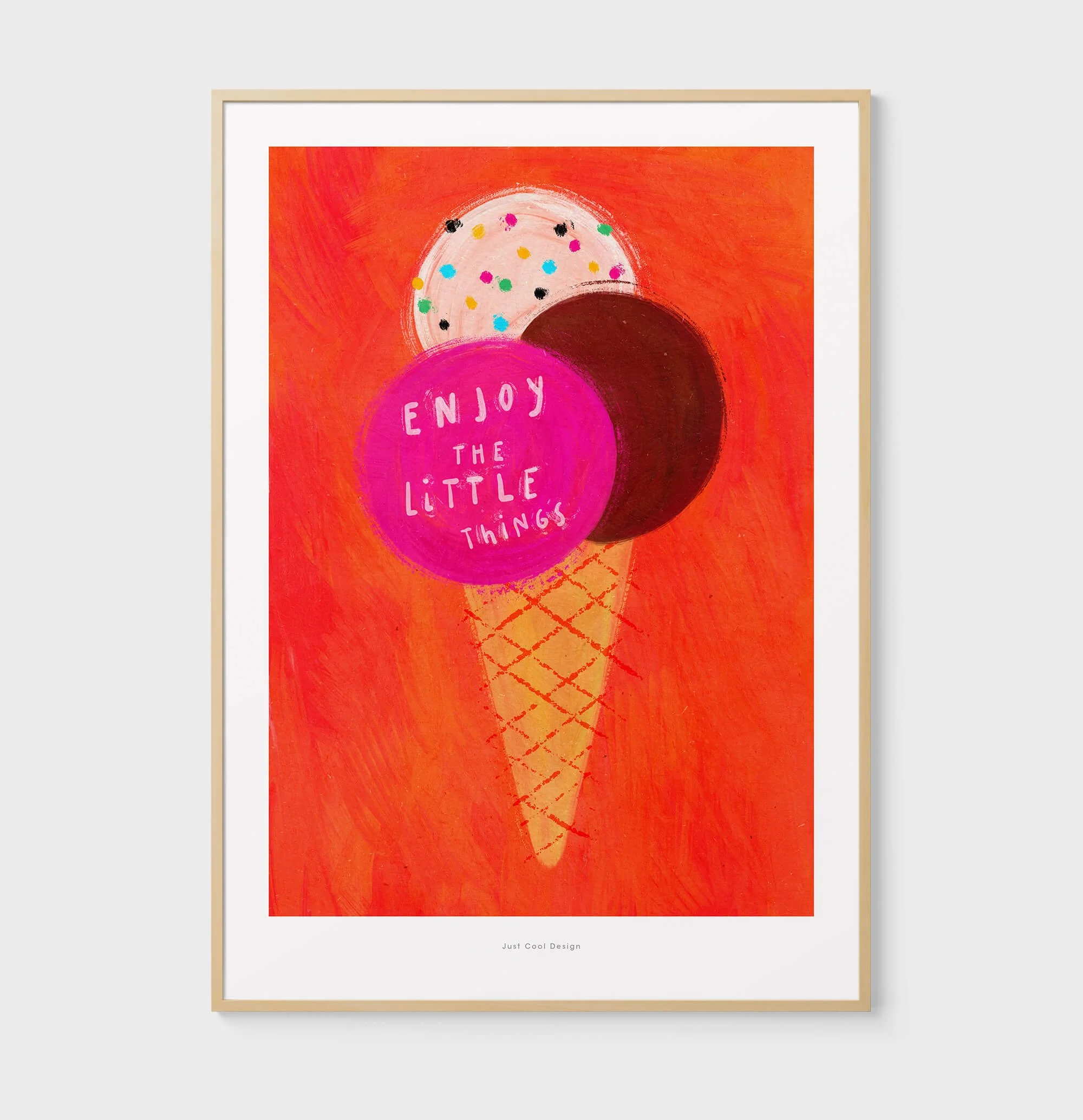 Ice cream | Illustration Poster Art Print-1.jpg