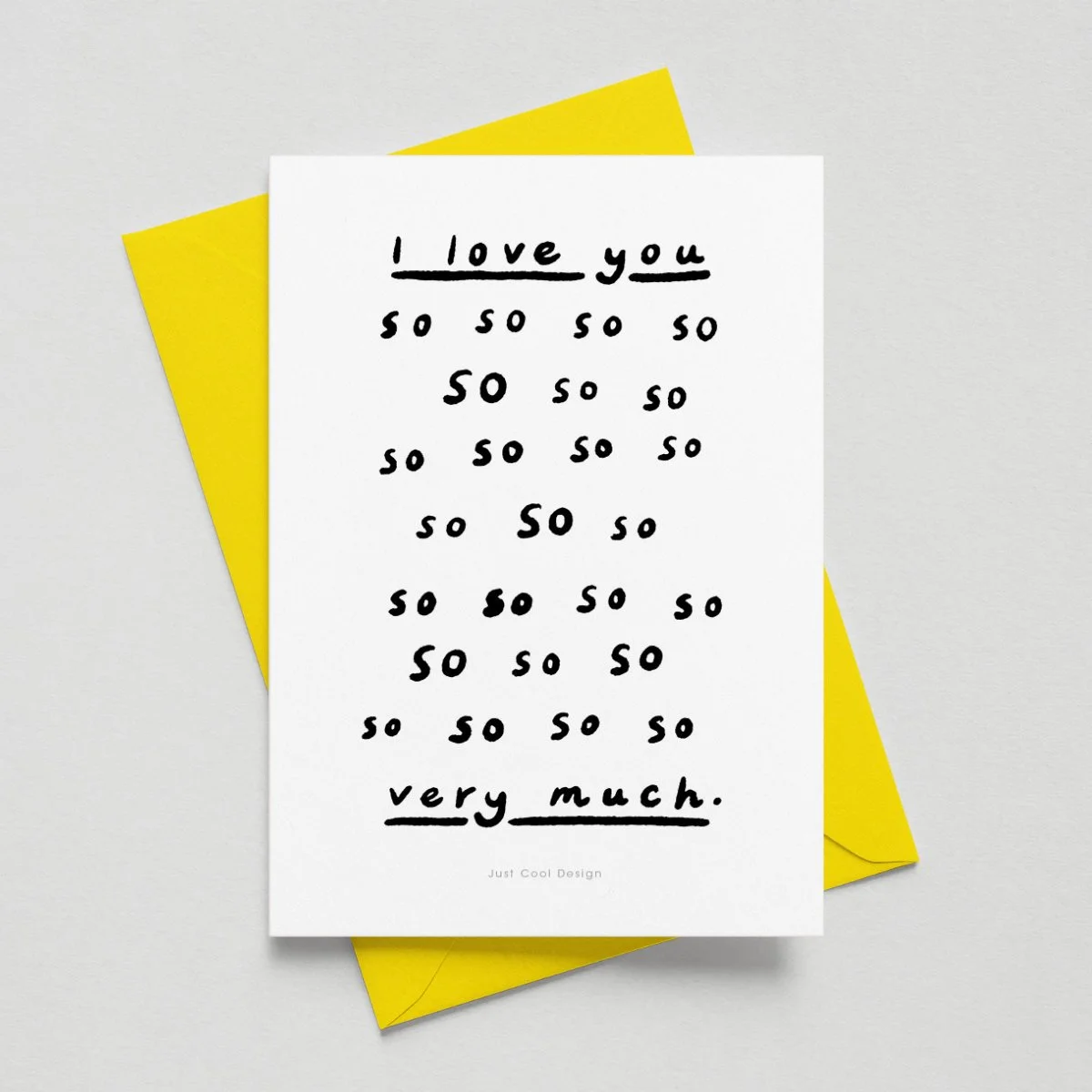 232-A6 | I Love You So Very Much