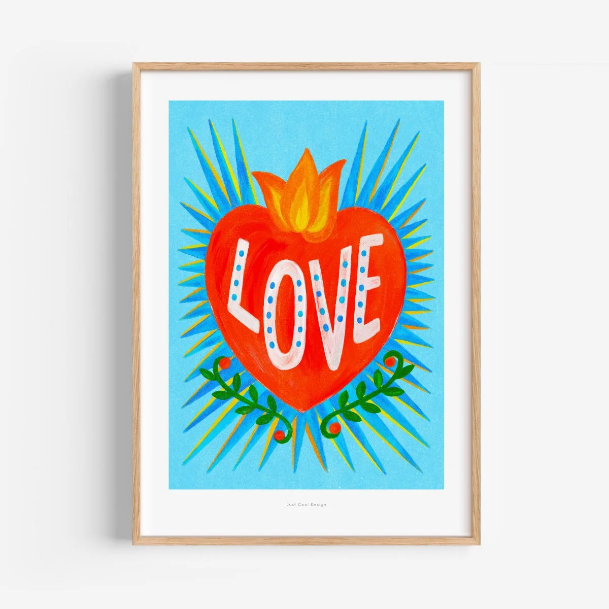 126 | Mexican Folk Love Heart