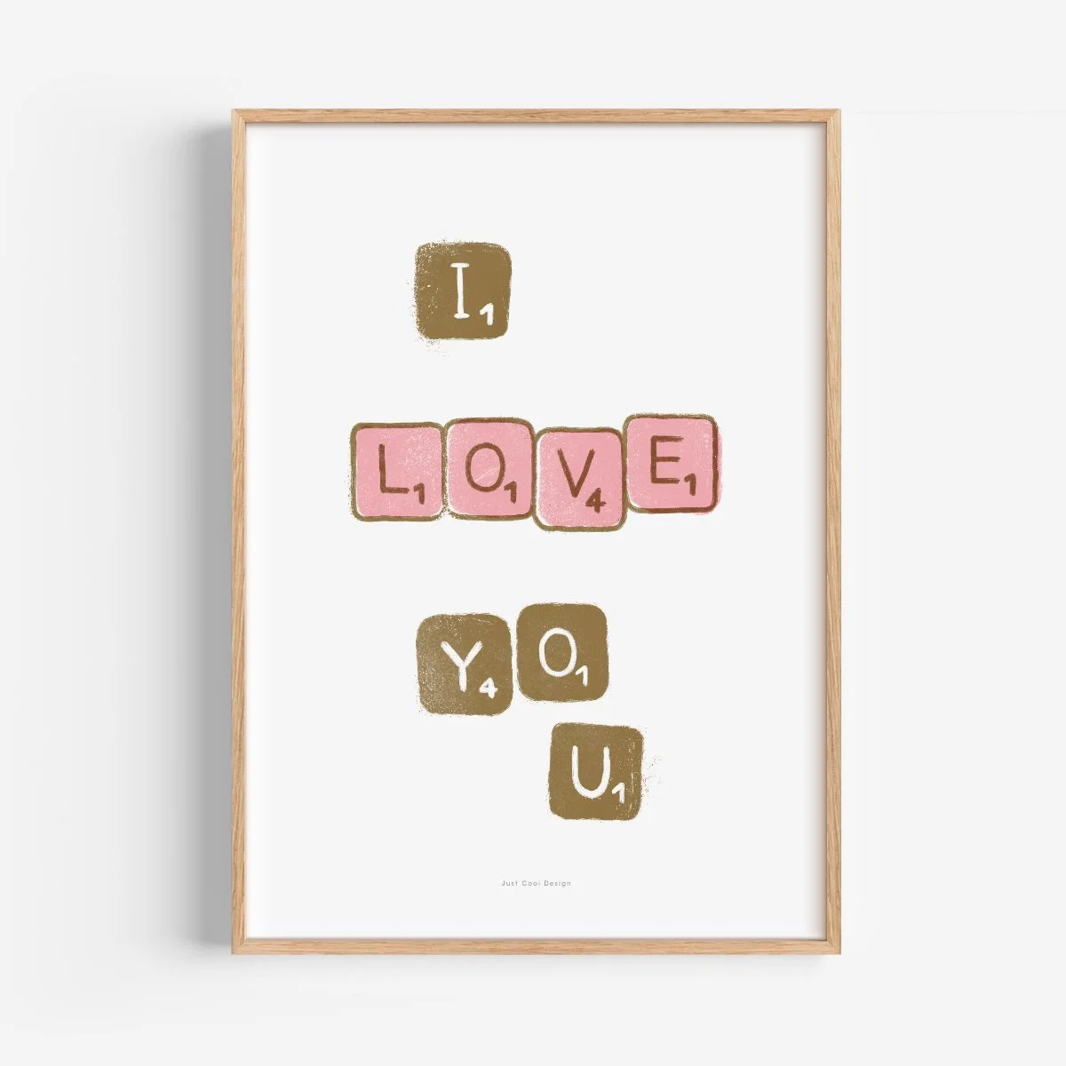 92 | I Love You Scrabble