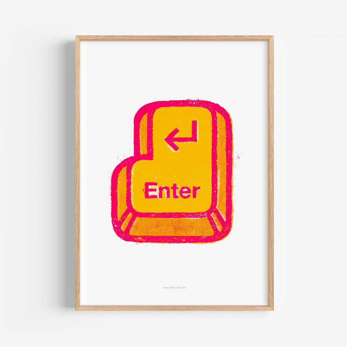 50 | Enter Key Print