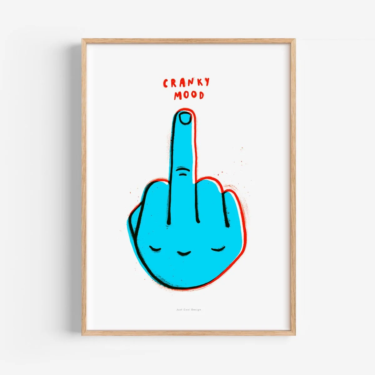 173 | Cranky Mood Print