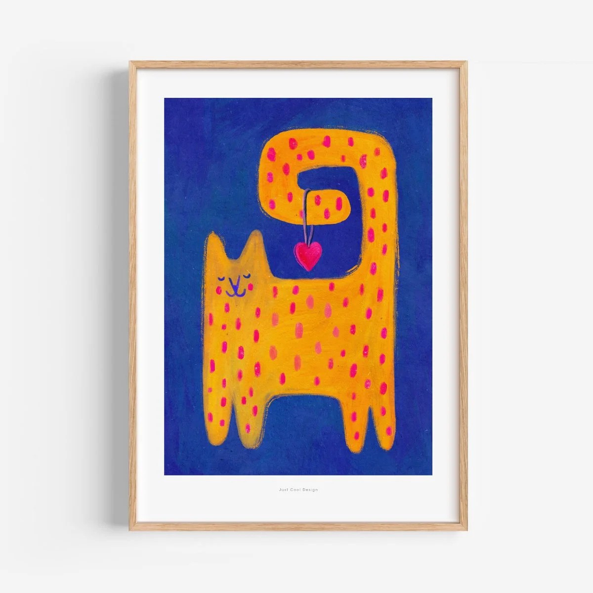 360 | Yellow Cat With Heart