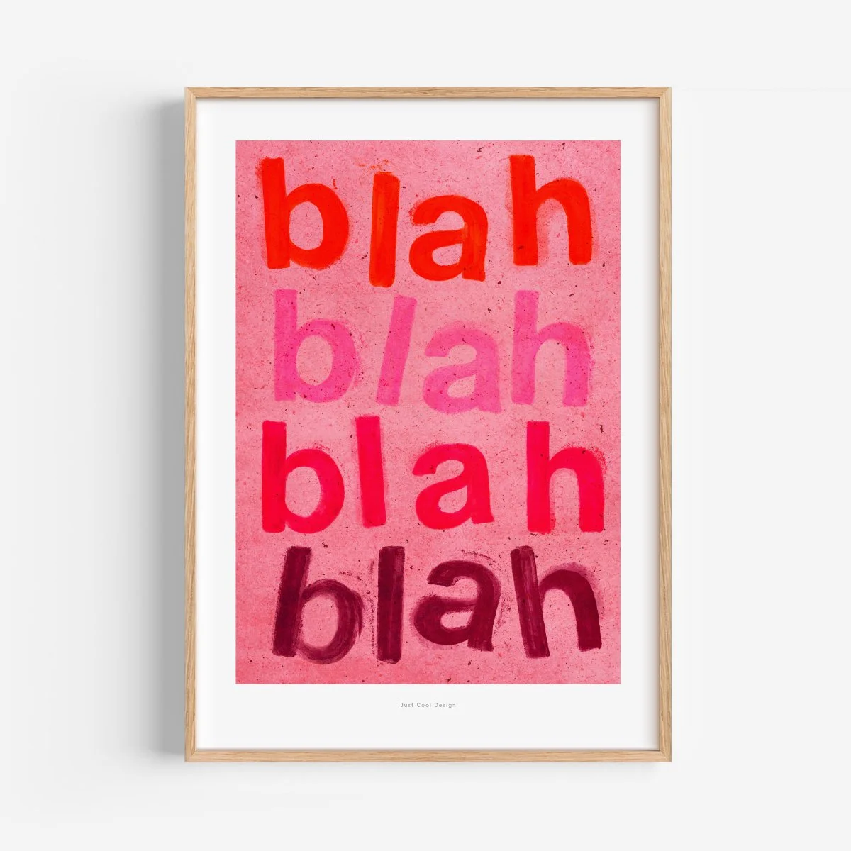 533 | Blah Blah Blah Print