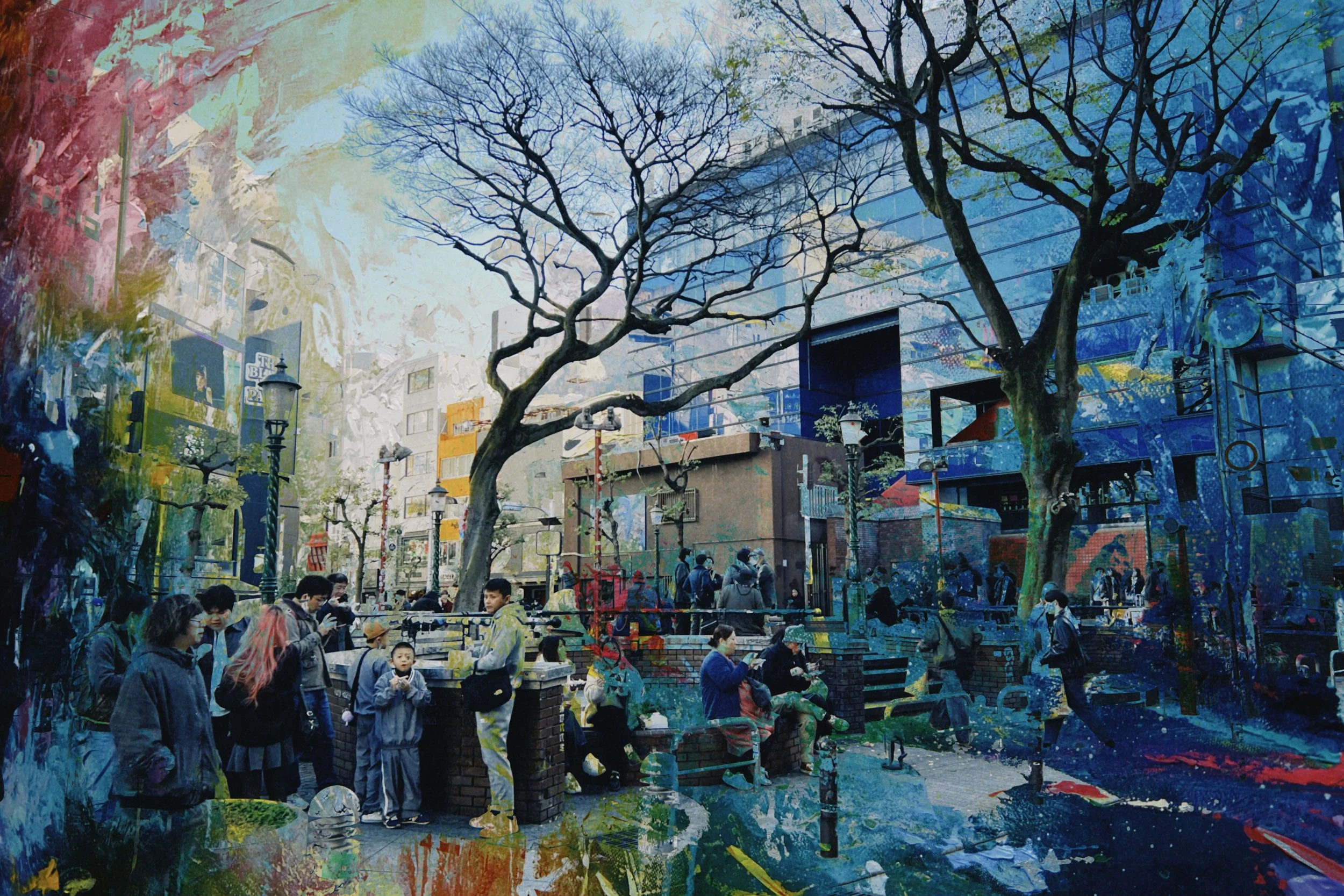 Triangle Park America-mura PRINT