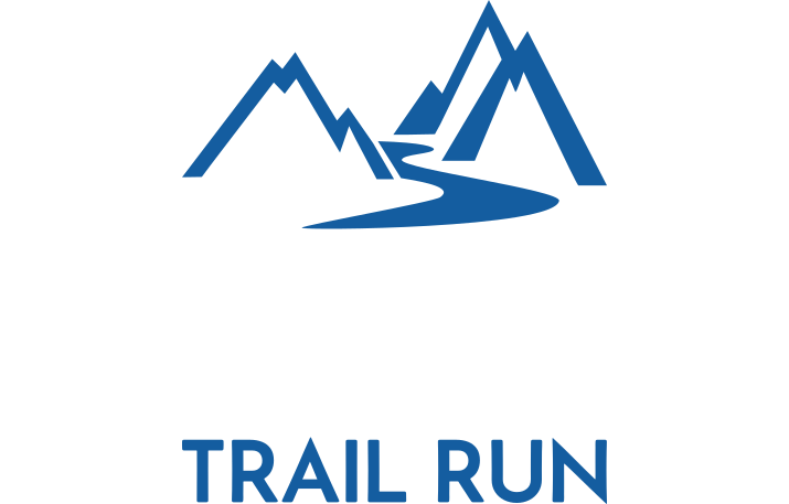 Logo of Sognefjord Trail Run with mountain and river graphic