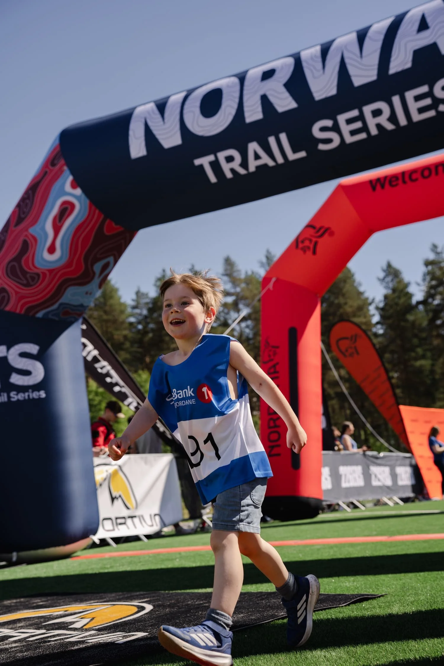 Kids at the kids race