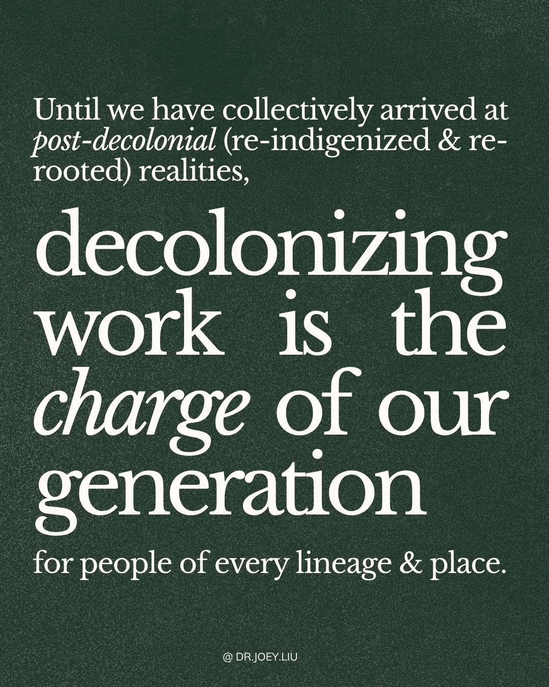 Here's the evidence I look for every single day to know that my work is on the right path - I look for others doing a work that looks and feels really similar to mine.

Because while capitalism has so many of us indoctrinated in the myth of originali