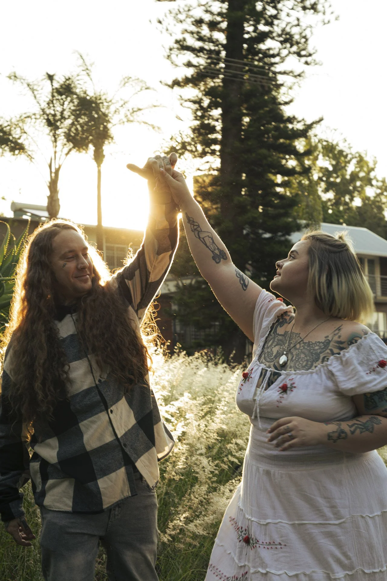 Couple photography romantic garden shoot in Pretoria