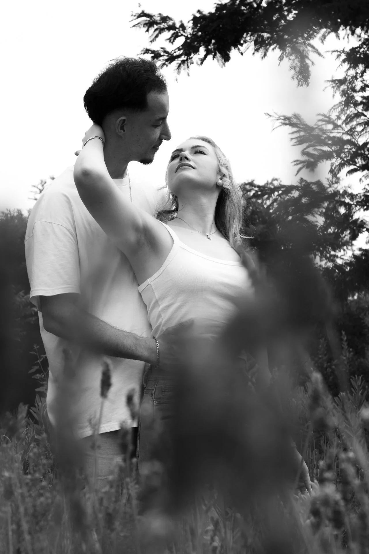 Couples Photoshoot in lavender field in Gauteng