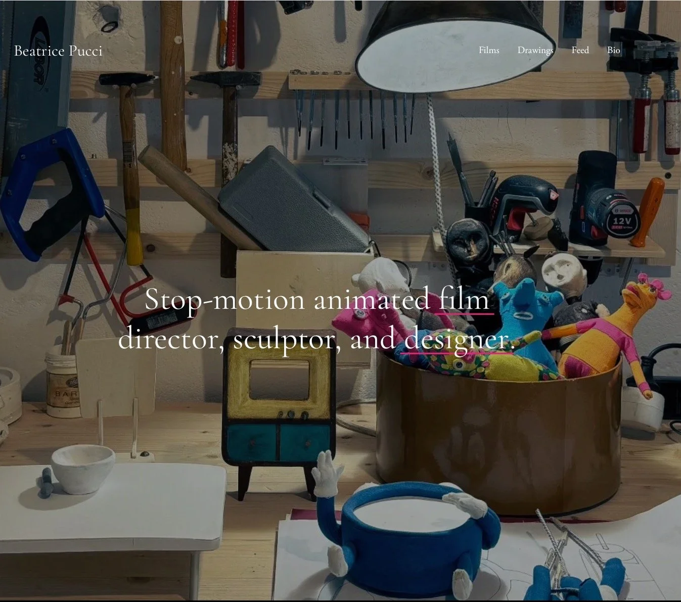 My new website is online.
Inside you&rsquo;ll find my short films, stop motion animations, and the puppets and sets I build for my movies.
If you feel like exploring this small animated world, the link is in bio.
#stopmotionanimation #puppetanimation