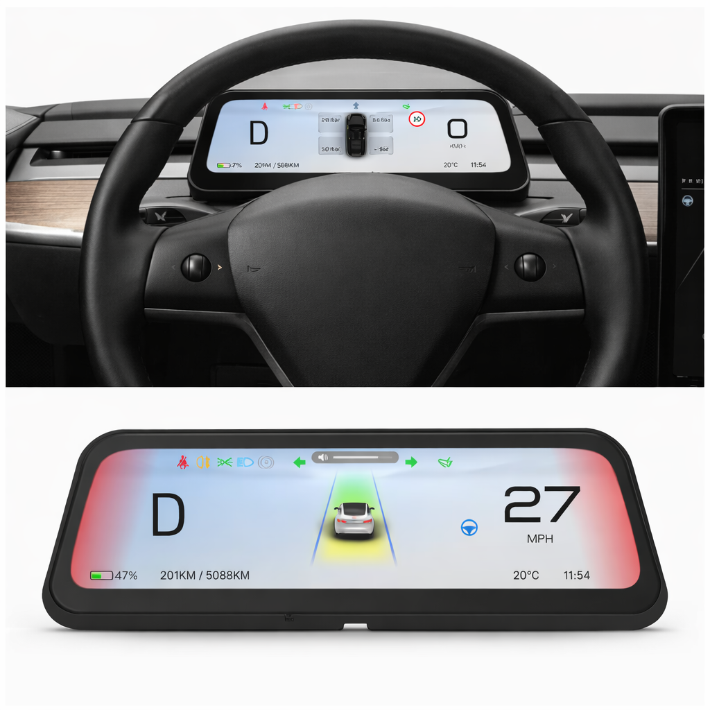 LCD Cluster for Model 3 & Y