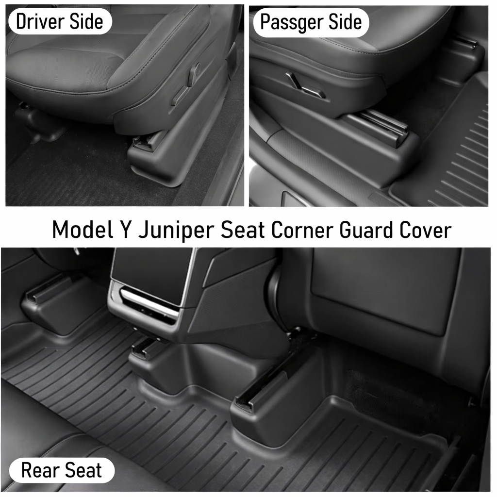 Model Y Juniper Seat Track Protector Covers