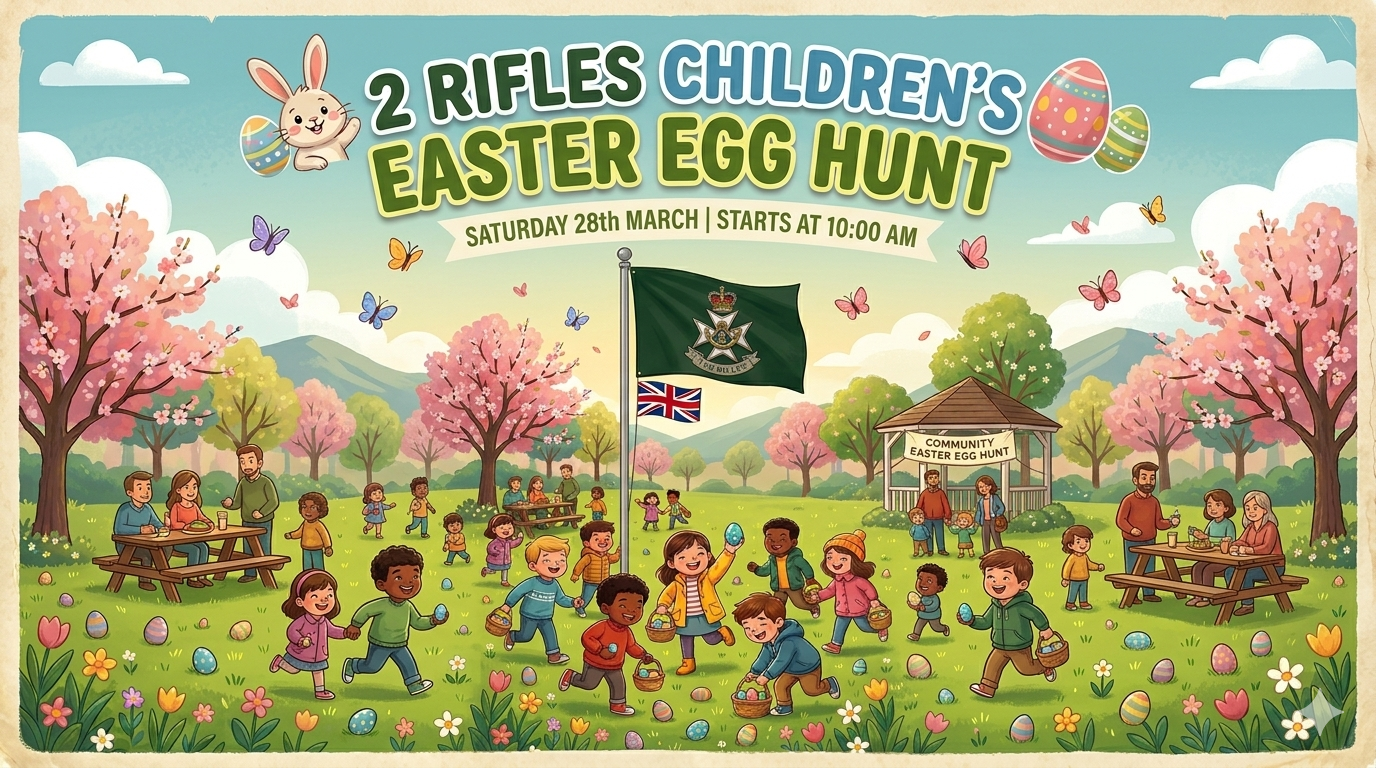 2 Rifles Children’s Easter Egg Hunt