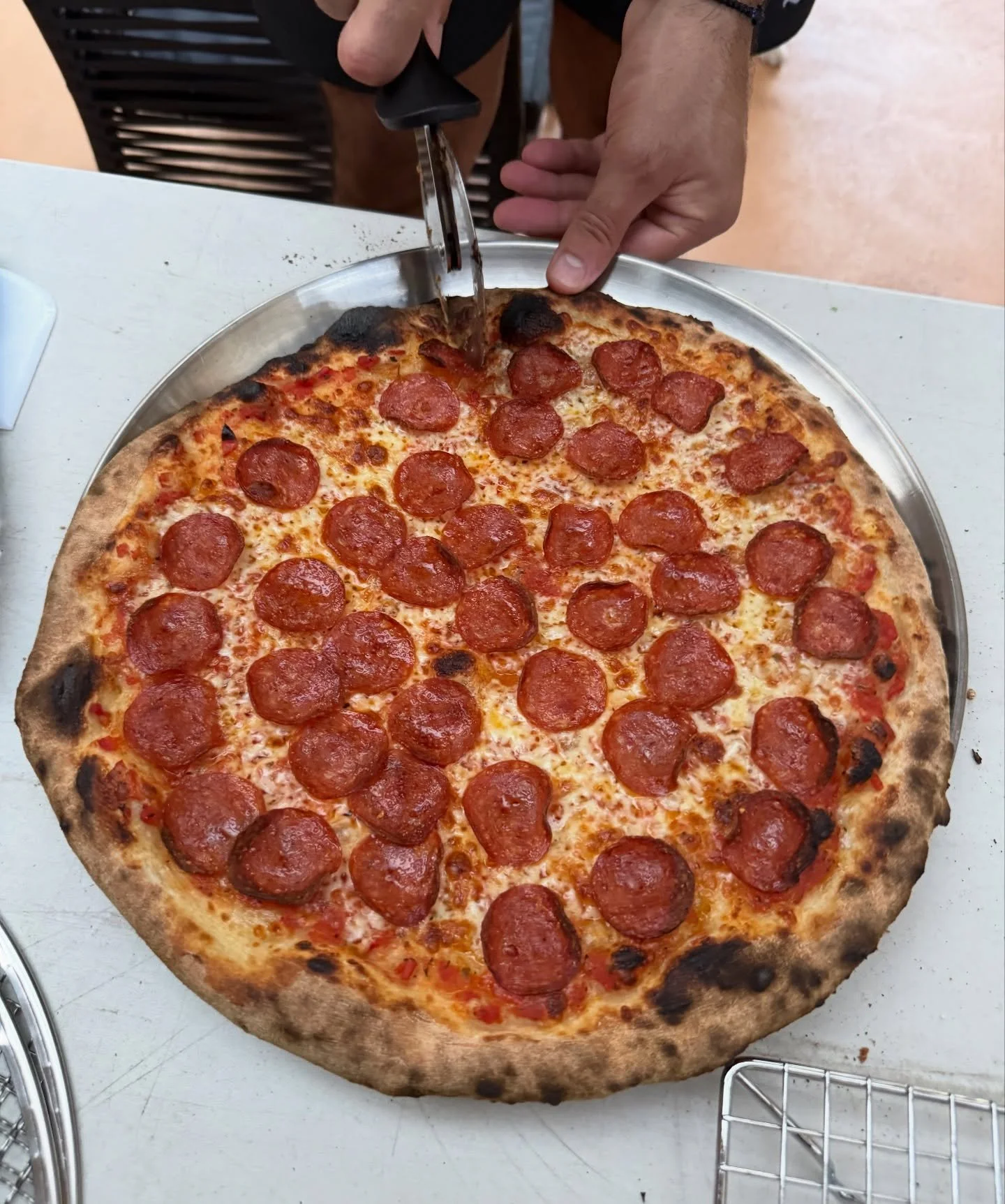 Pepperoni 🍕😍

#pizza #pizzanapoletana #pizzagram #pepperoni #pizzanight