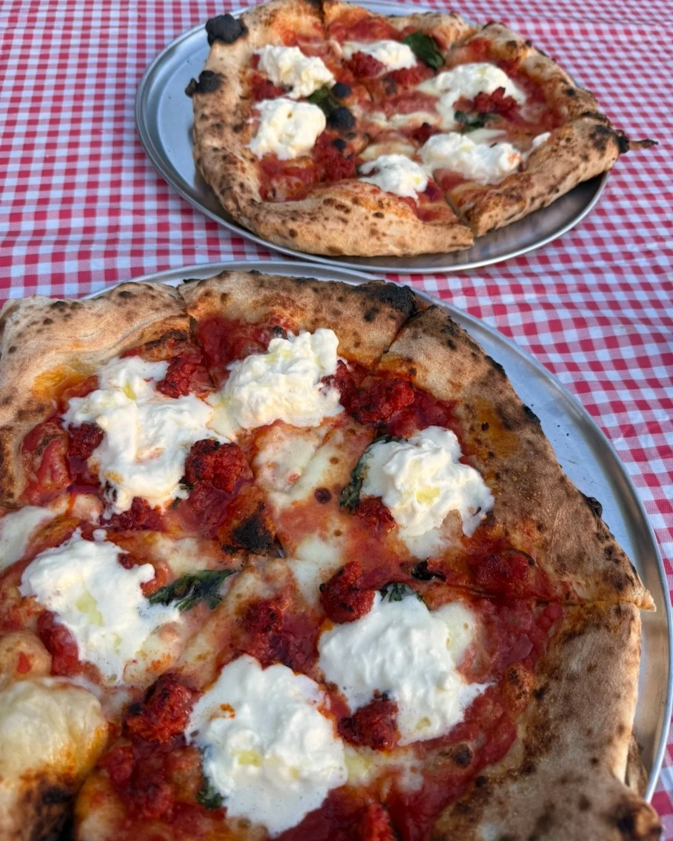 Spicy Nduja & Stracciatella.