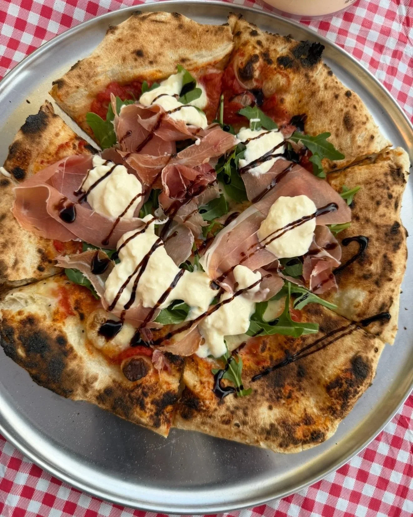 Proscuitto, Rocket & Stracciatella.