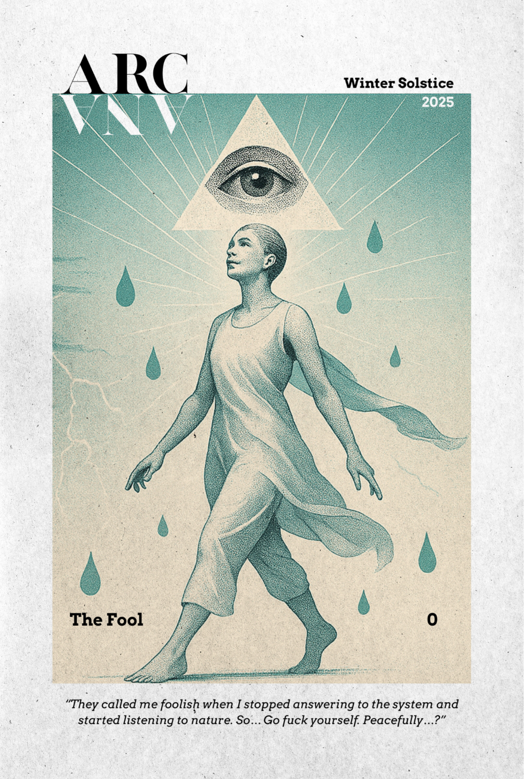ARCANA · The Fool & The Troll · Print Only Zine