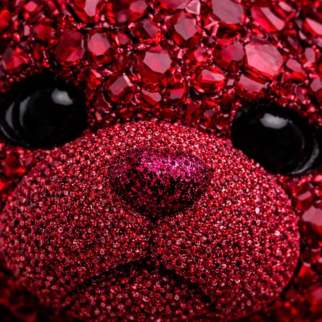 Ruby Solitude — Canvas Print