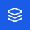 Het pictogram van een blauwe map met een witte pijl omhoog, symbool voor uploaden of upload.