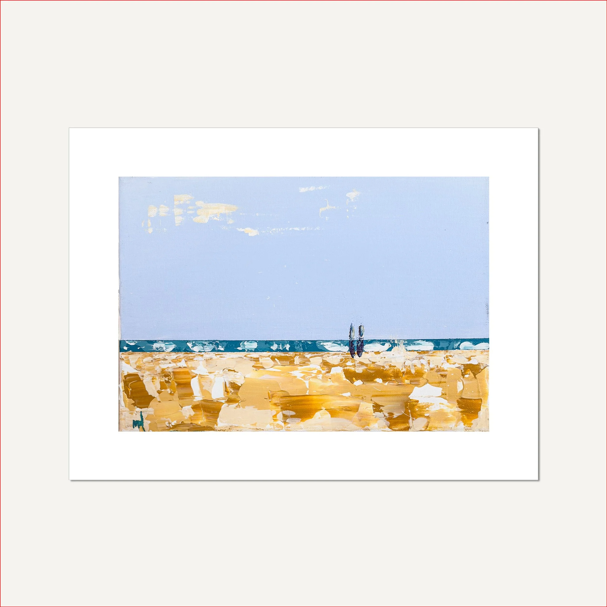 beach_1 - art print