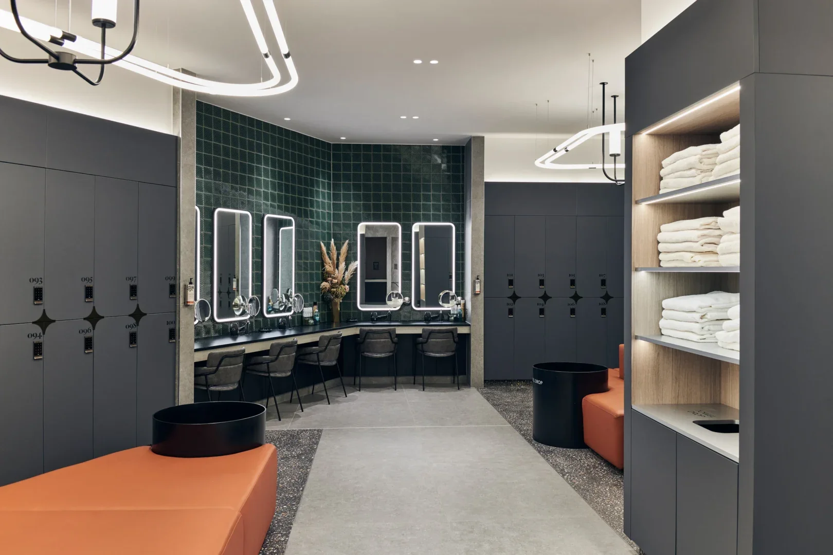An image of the changing rooms