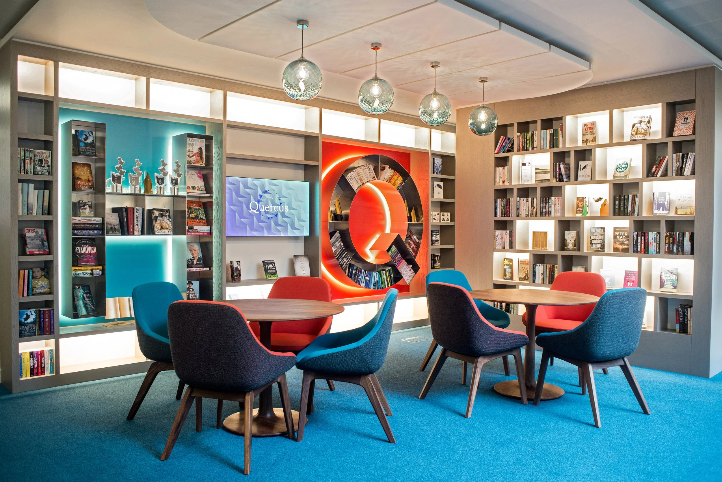 An image of Hatchette's reading area