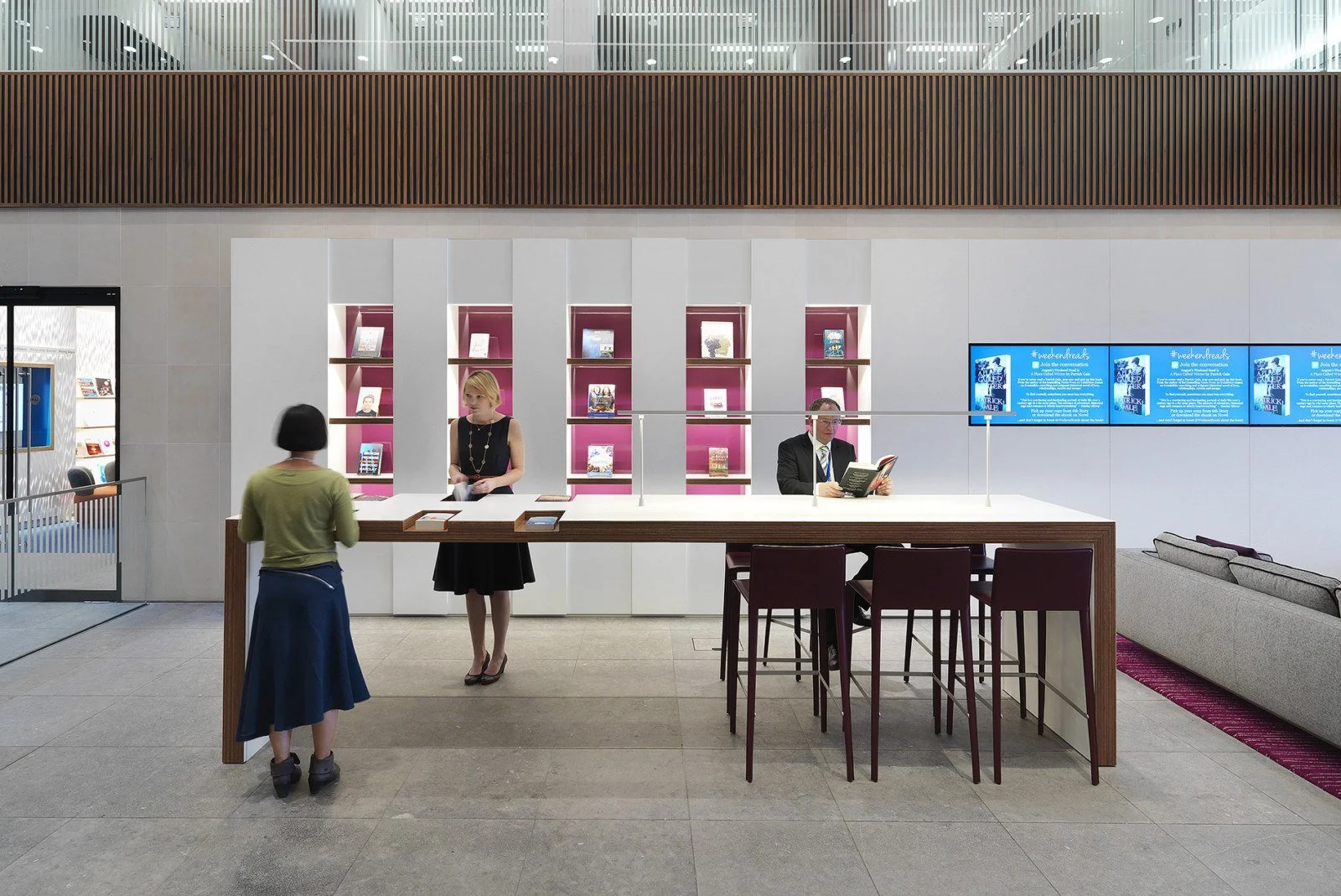 An image of the entrance lobby