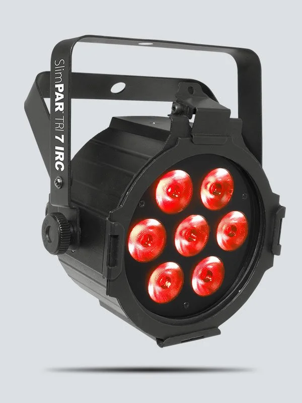 Chauvet SlimPAR Tri 7 IRC
• RGB LED PAR 
• Compact wash 
• Wireless control capable
Qty Available: 60