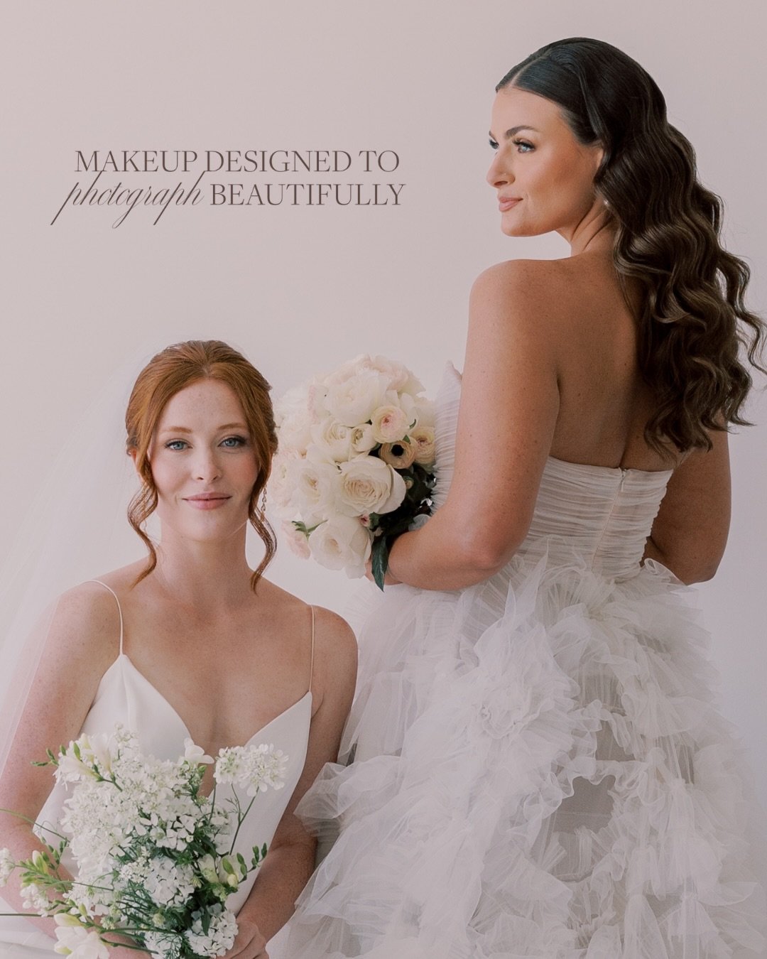 Bridal makeup should do more than look beautiful in person.

This is the look carrying you into your next chapter.
Every photo. Every moment.
The look you will remember forever.

It should photograph effortlessly, last through every moment of the day