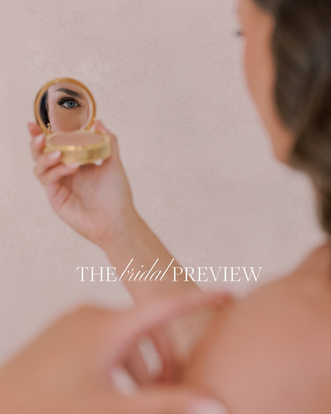 The bridal preview is where the magic happens. 

The look you&rsquo;ve been envisioning becomes real for the first time. 

It&rsquo;s customized, refined, and intentionally curated just for you. 

And, when your wedding day arrives, there&rsquo;s not