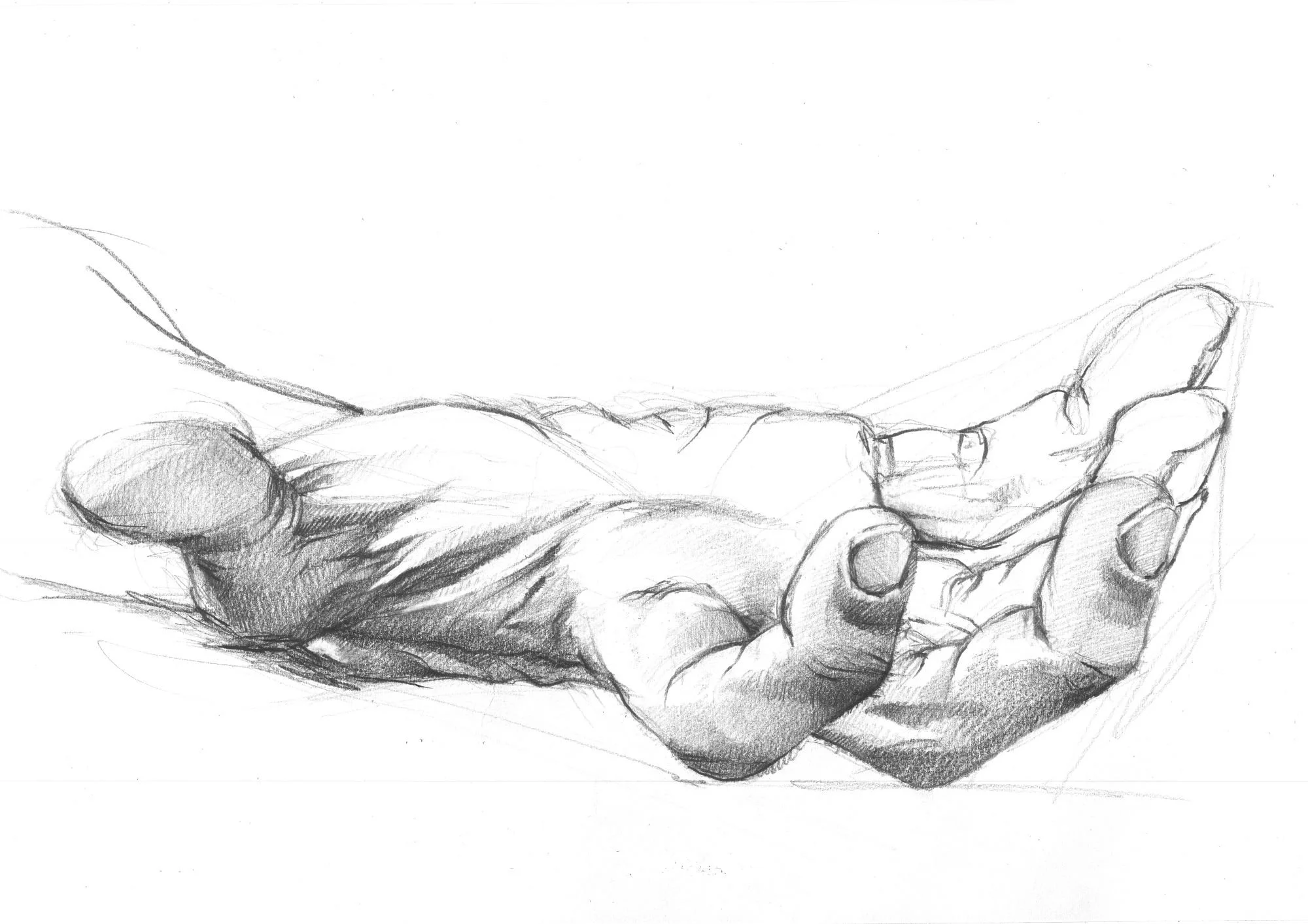 EY Wavespace, Hand sketch