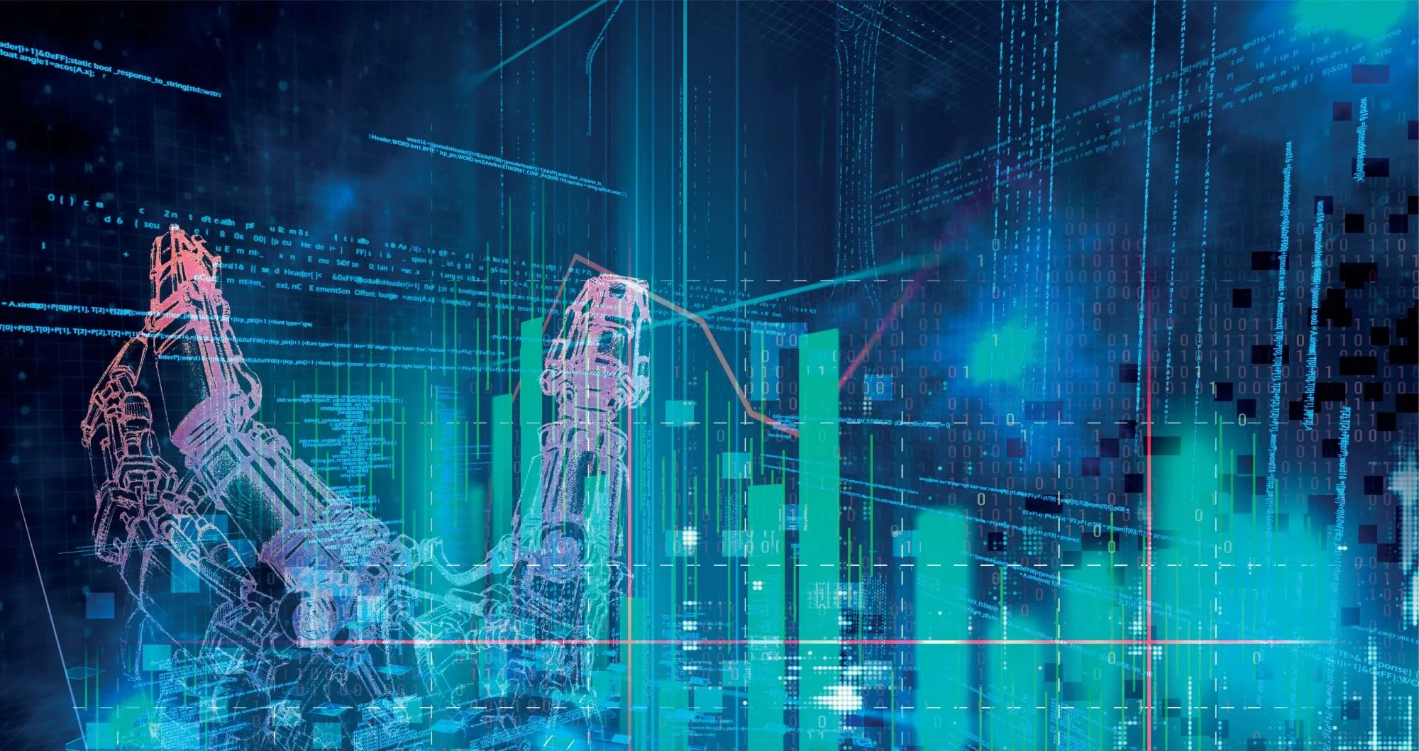 EY Wavespace, Robotic Hand on Panel