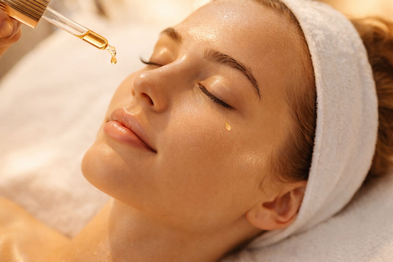 Glow Express Facial treatment in Banbury – luxury skincare at Himalaya Salt Cave & Spa.