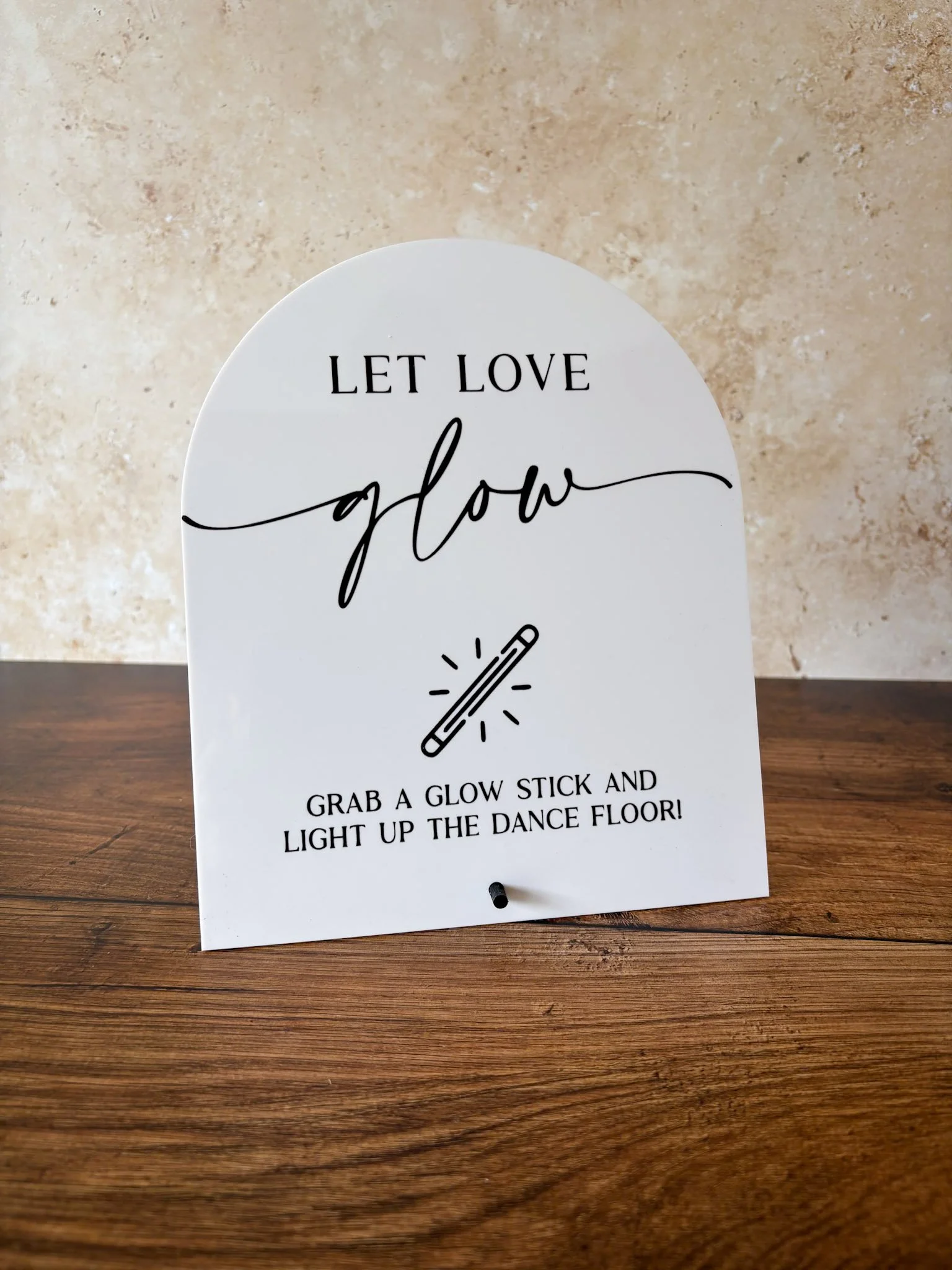 Let Love Glow Sign