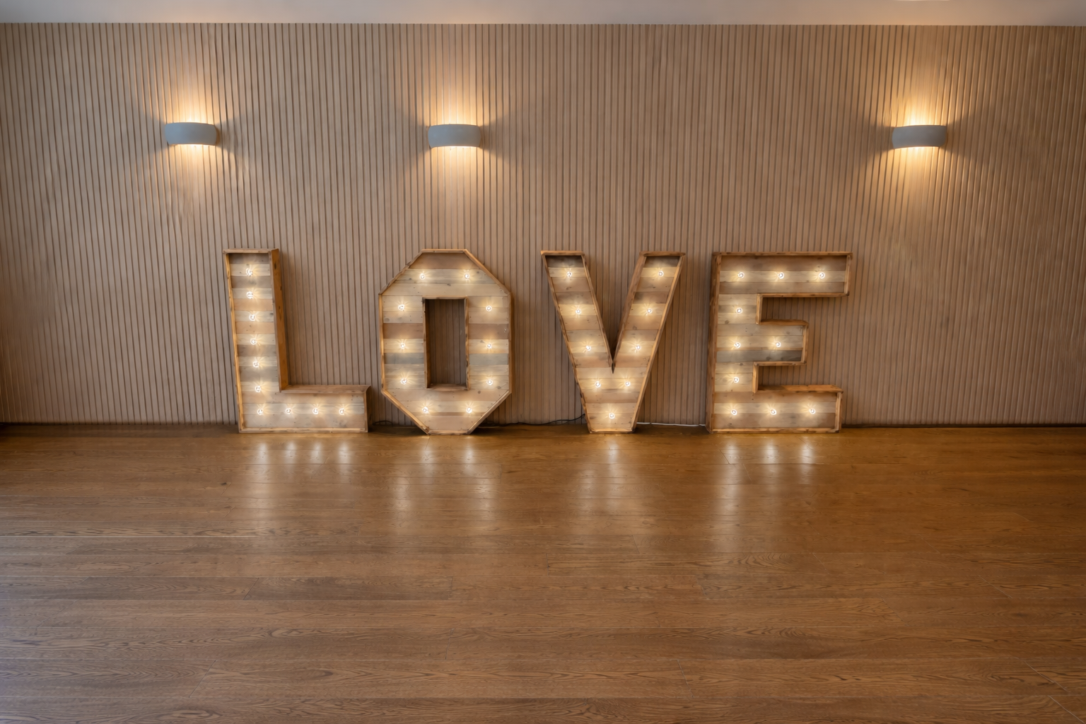 Rustic LOVE Letters