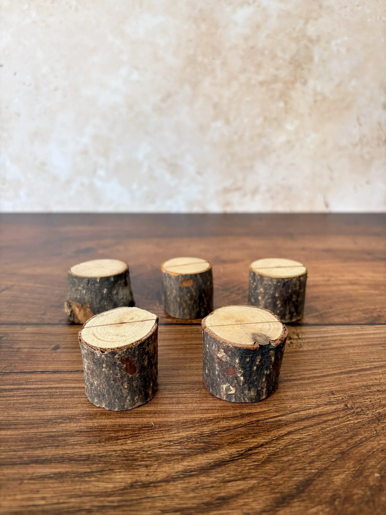 Mini log name holders