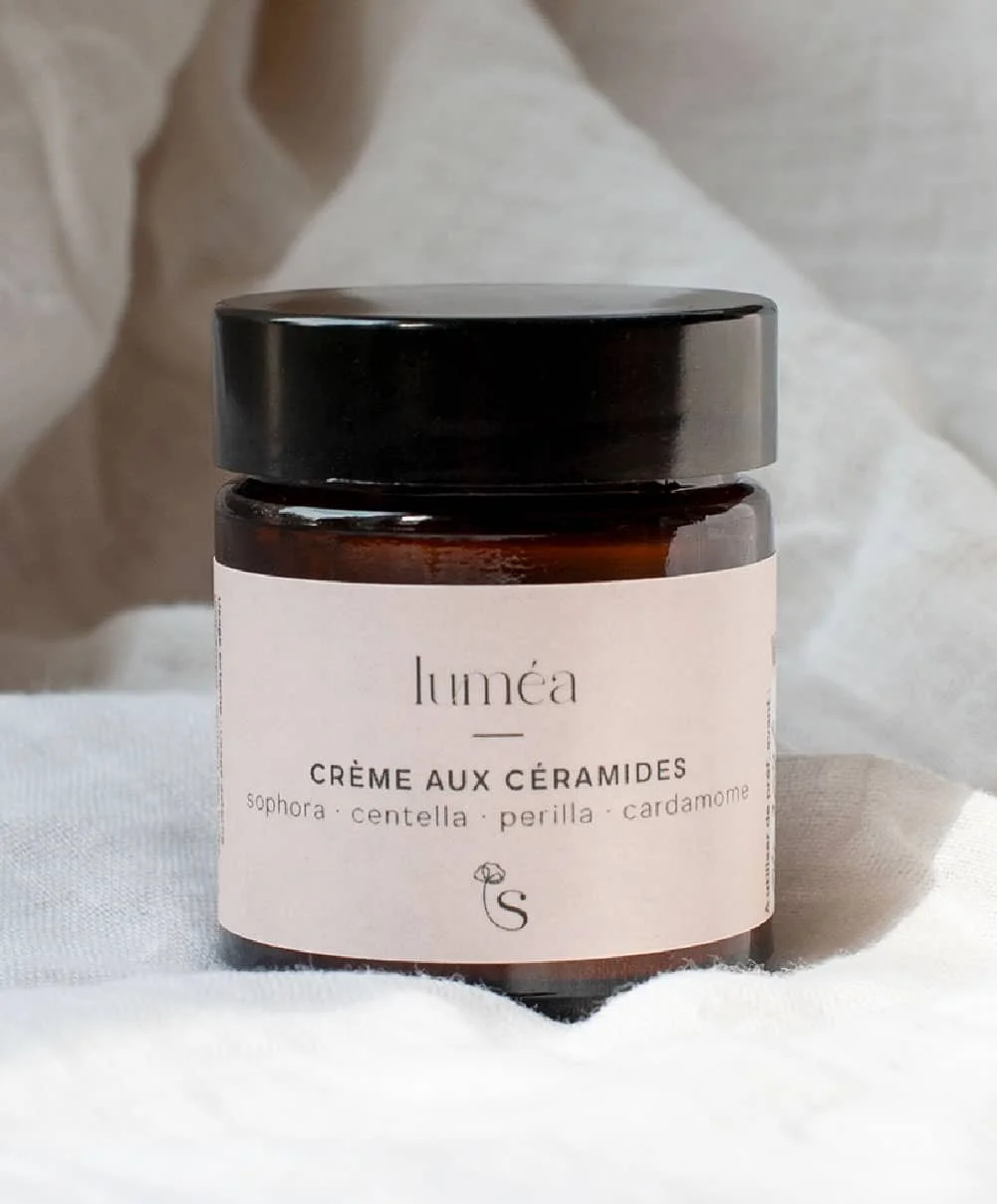 Aperçu de l'identité de marque de Sizens, cosmétiques naturels.
