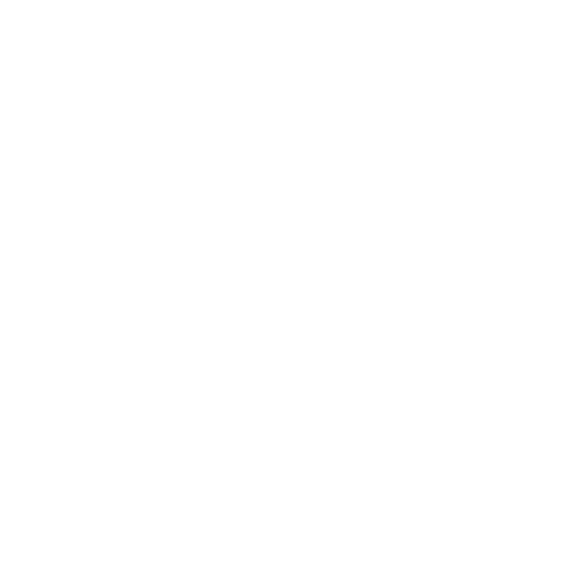 White musical notes and symbols on a black background