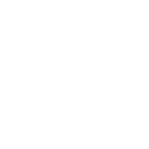 Outline of an acoustic guitar with musical notes around it, on a black background.