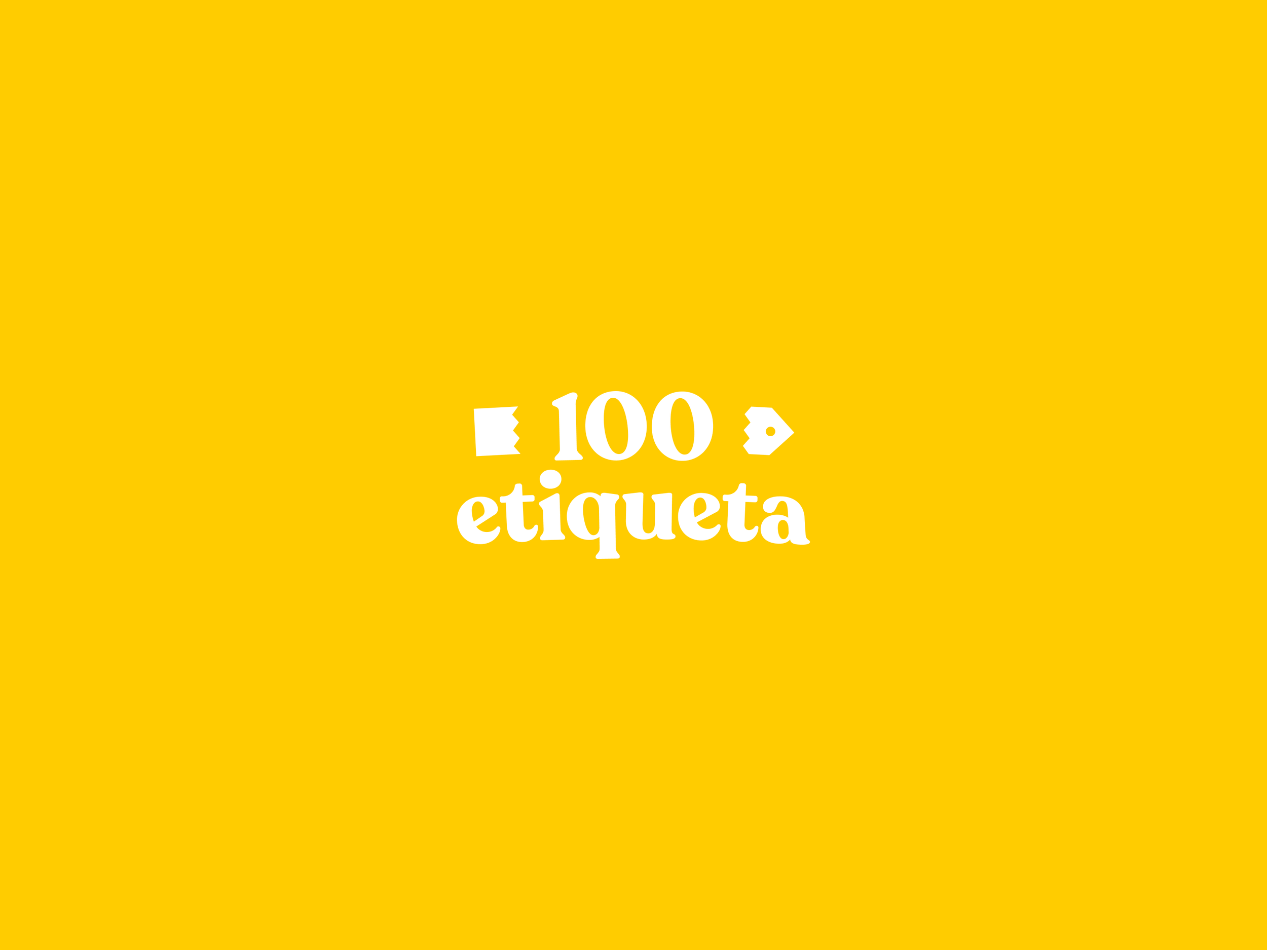Branding for 100etiqueta