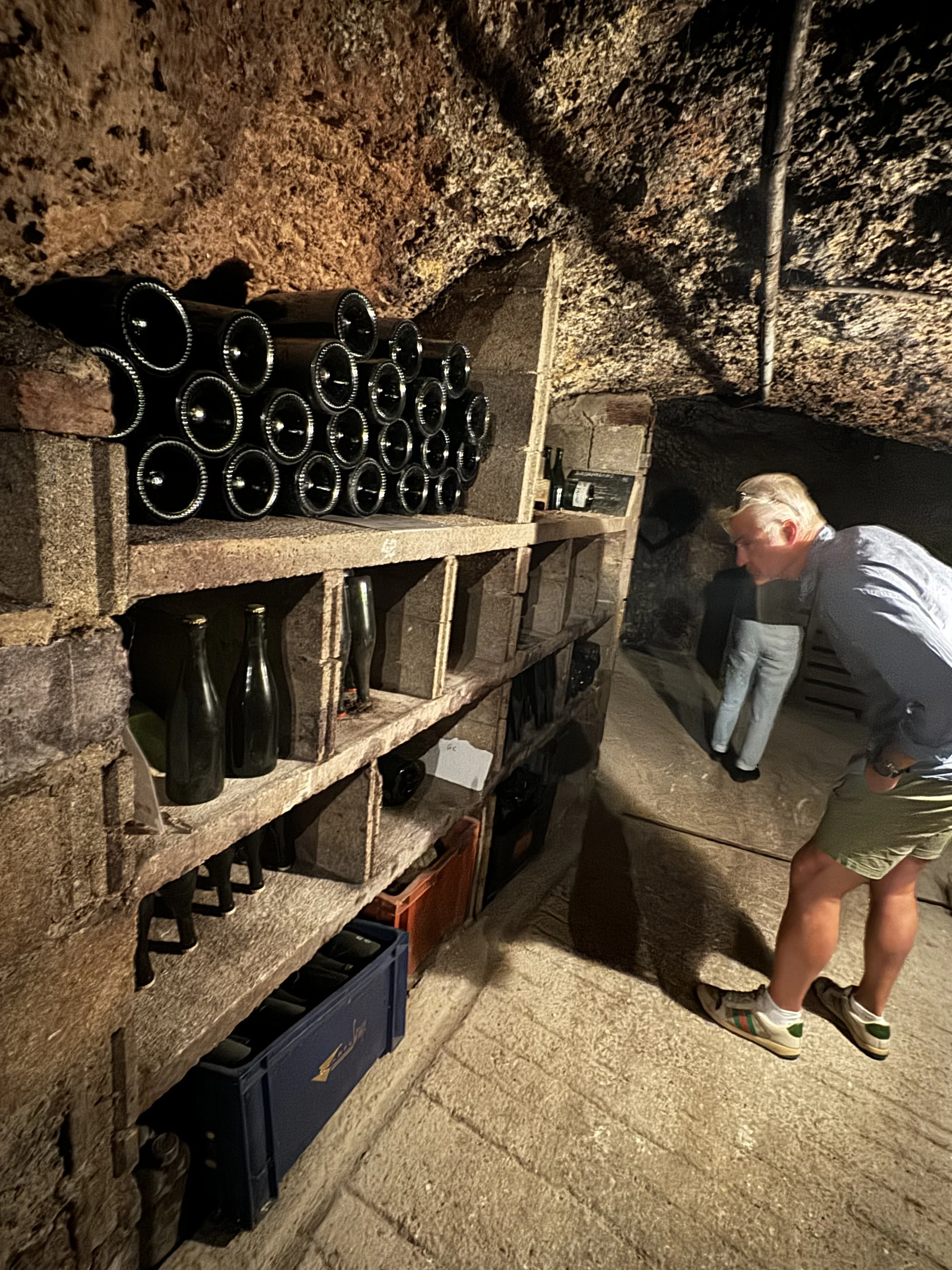 Besøg af champagne huset