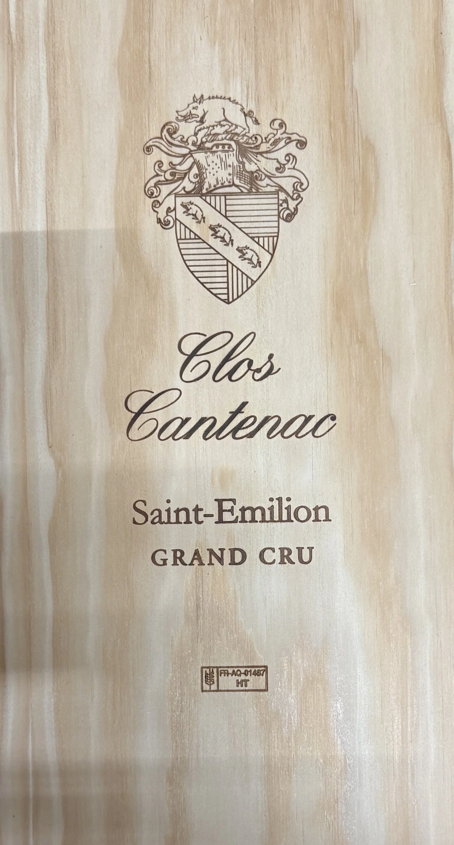 Saint-Émilion Grand Cru, Clos Cantenac, 2023, 3L (Frankrig)