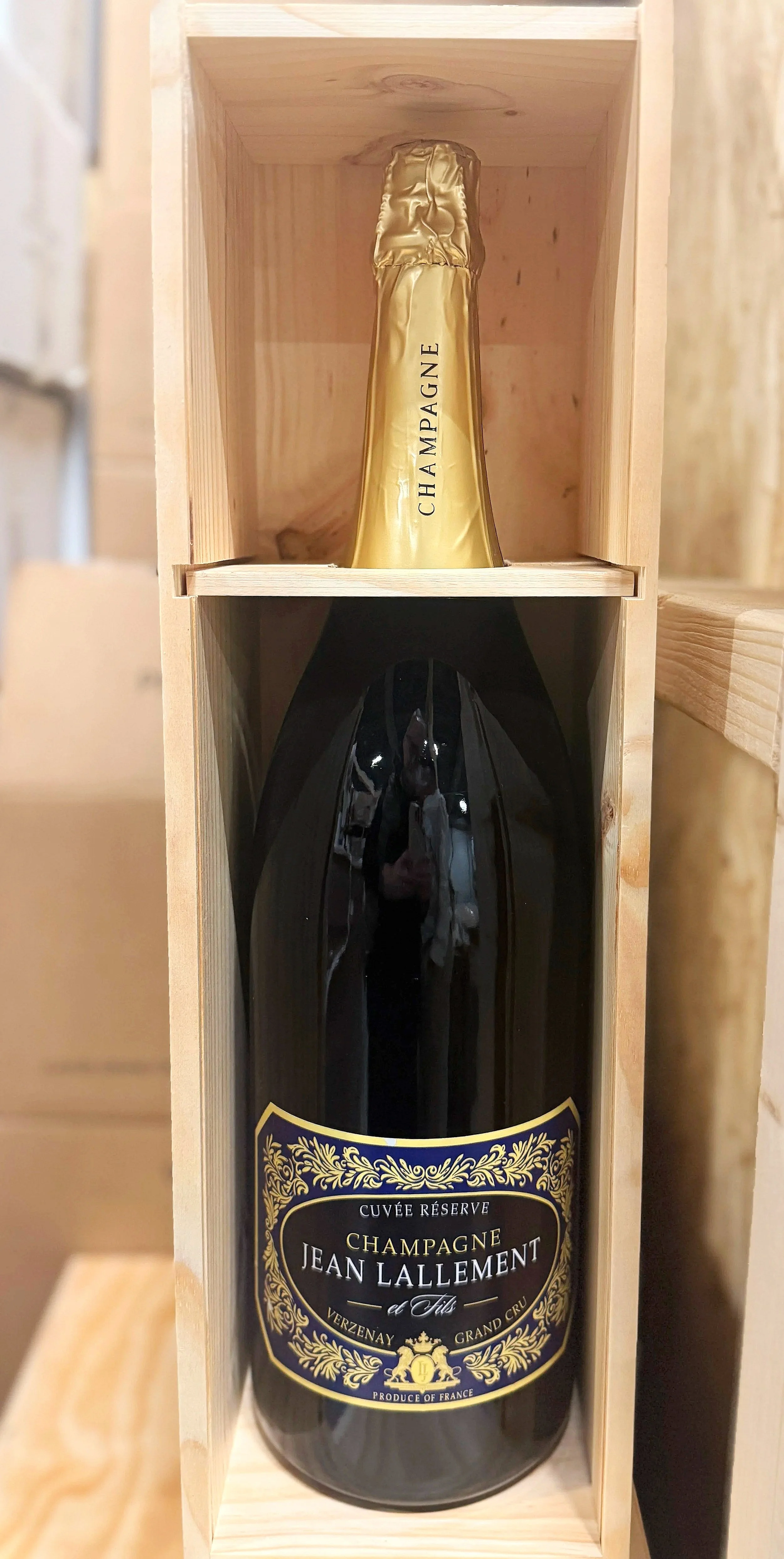 Brut Reserve Verzenay Grand Cru, Jean Lallement & Fils, 3.0 L (Frankrig)