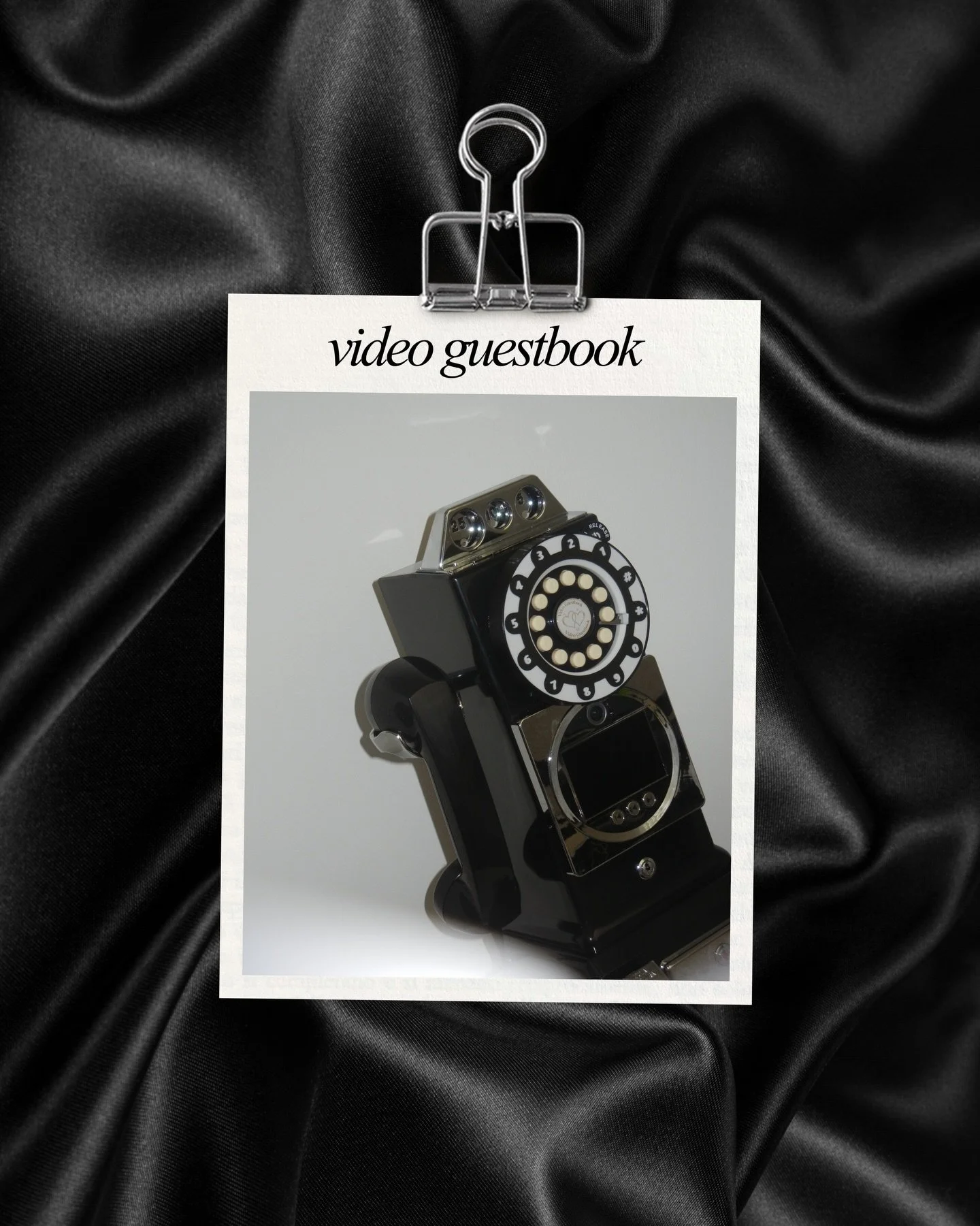 Your video guestbook captures everything a pen can&rsquo;t. 📹

Check out our packages and submit a booking request, or message us to enquire. 

#sydneywedding#videoguestbook vintage video guestbook | sydney wedding and engagement | events in sydney 